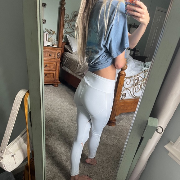 Forever 21 White Cutout Athletic Leggings Size XS - Picture 14 of 14